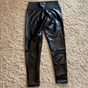 Brand new leather leggings